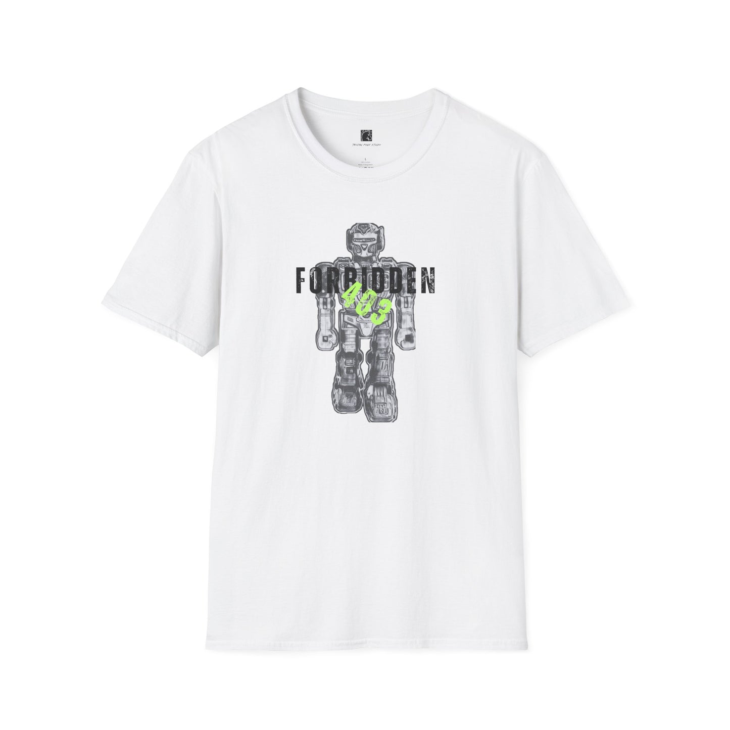 403 Forbidden Robot Block T Shirt