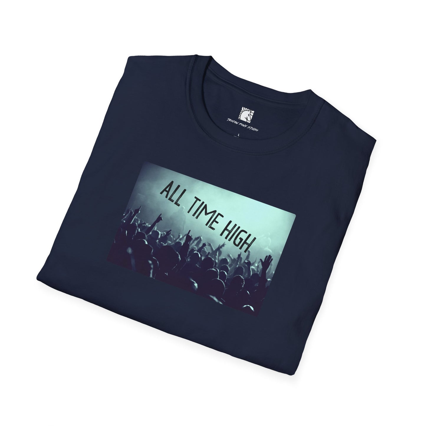 All Time High Block Stamp T Shirt