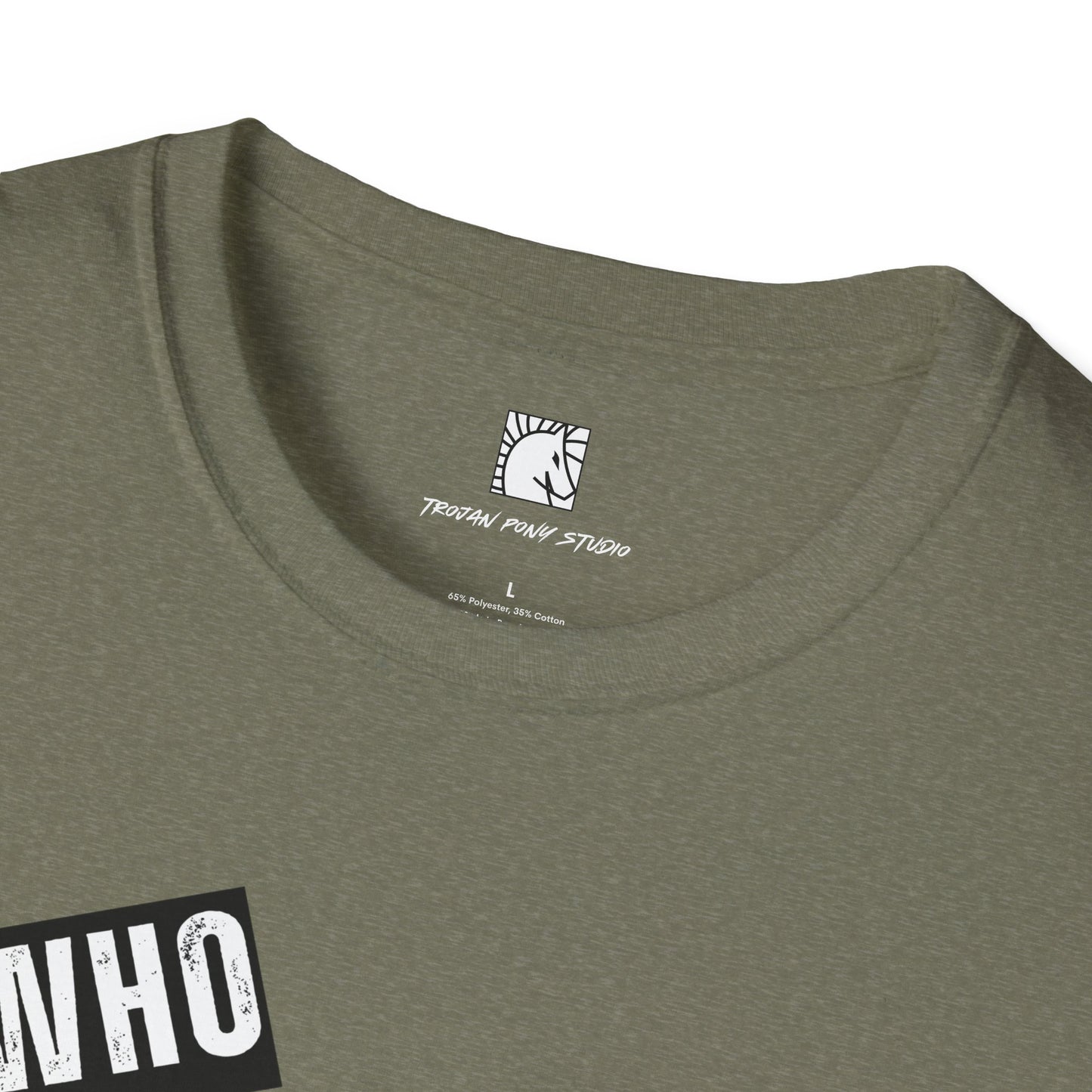 Who Is Satoshi Block Stack T Shirt