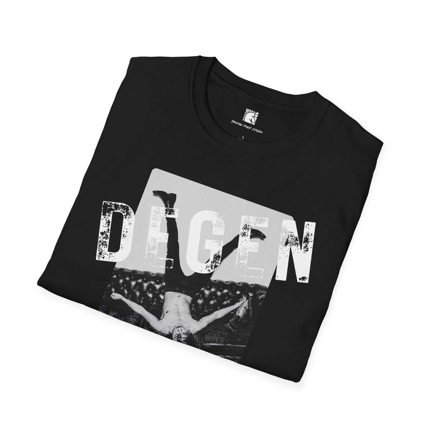 DEGEN Block Stamp T Shirt