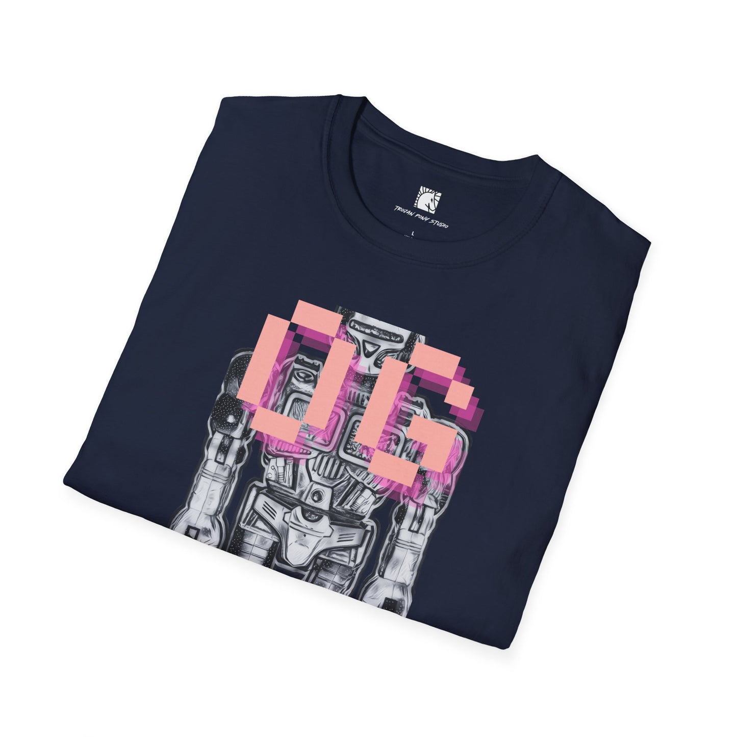 Soft Pink OG Robot T Shirt