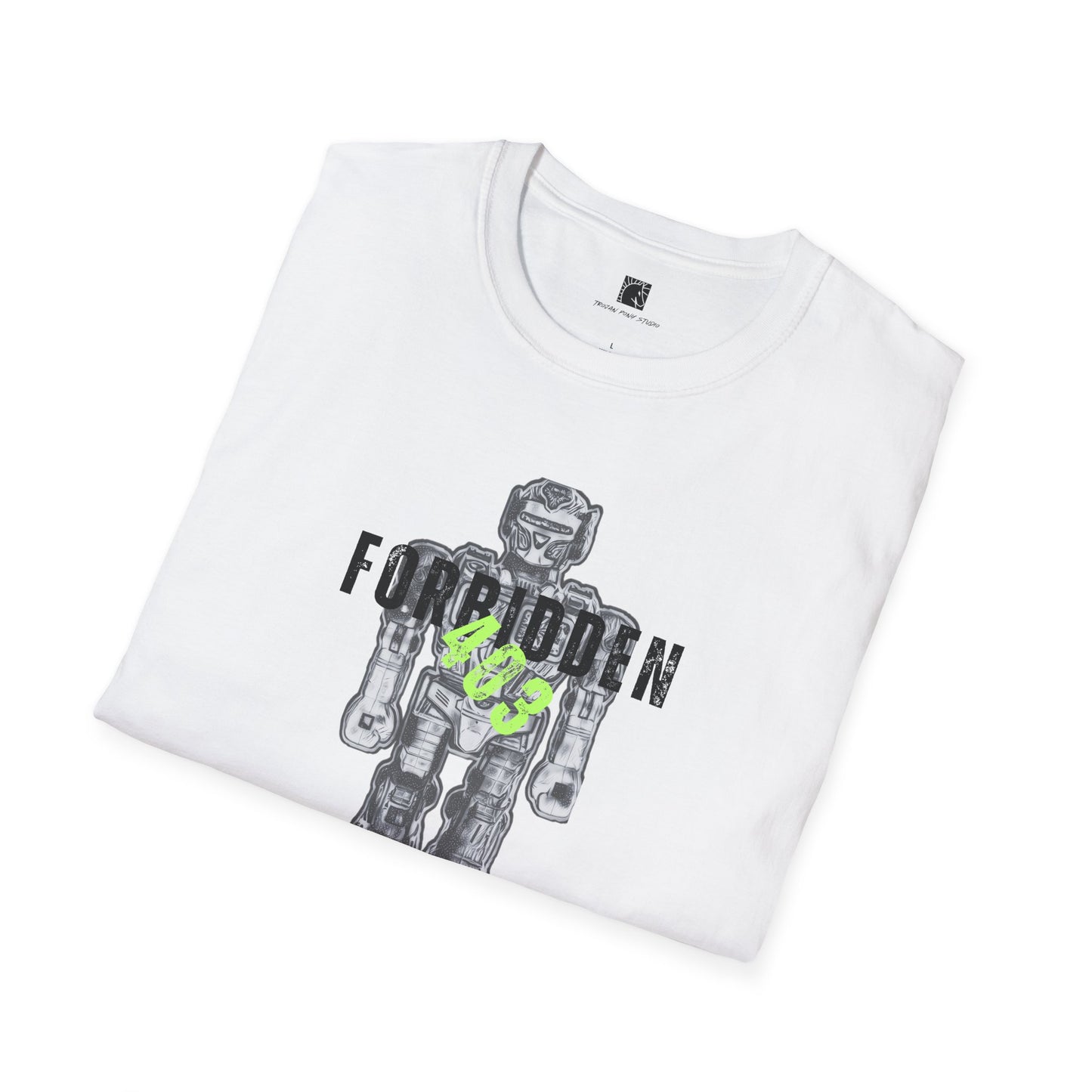 403 Forbidden Robot Block T Shirt
