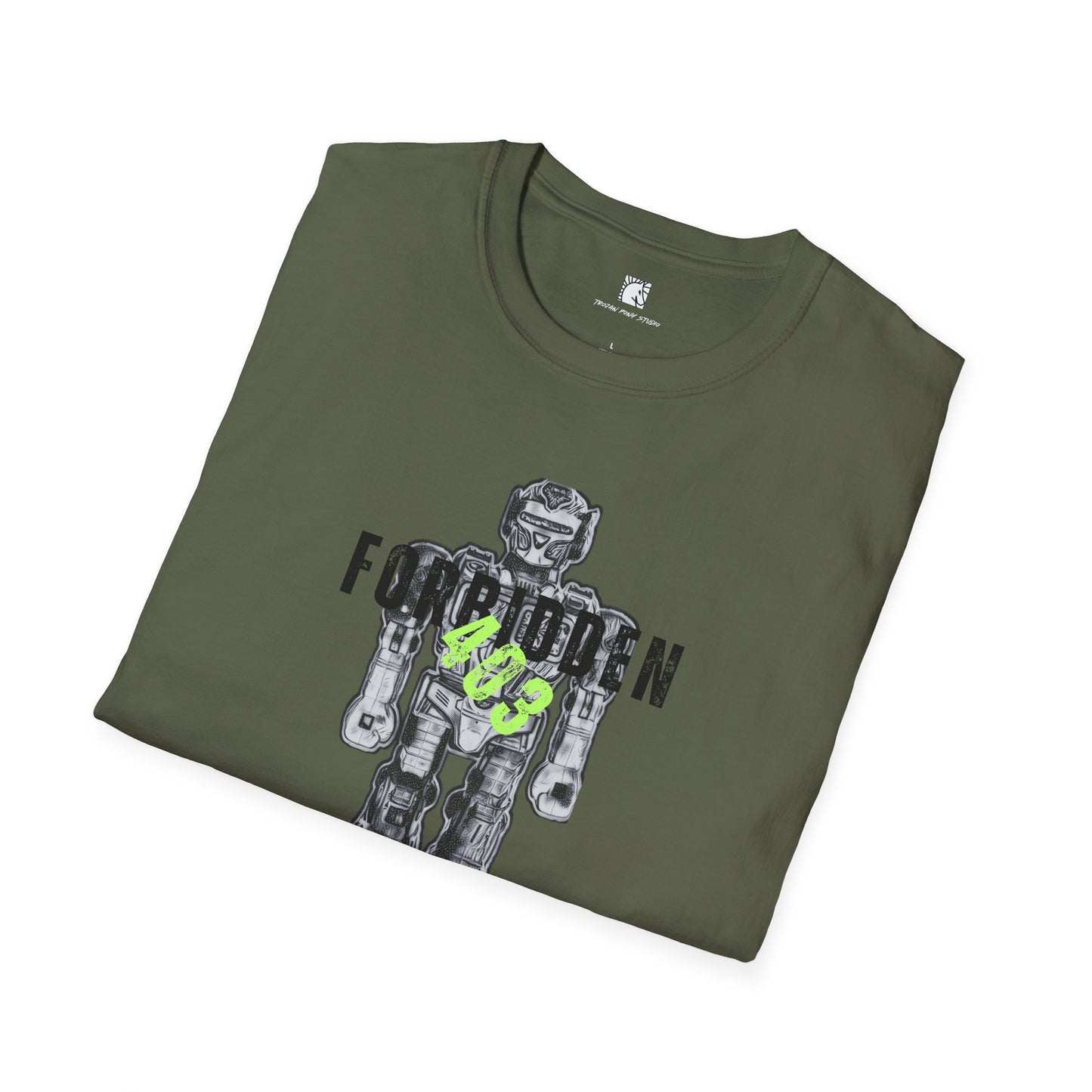 403 Forbidden Robot Block T Shirt