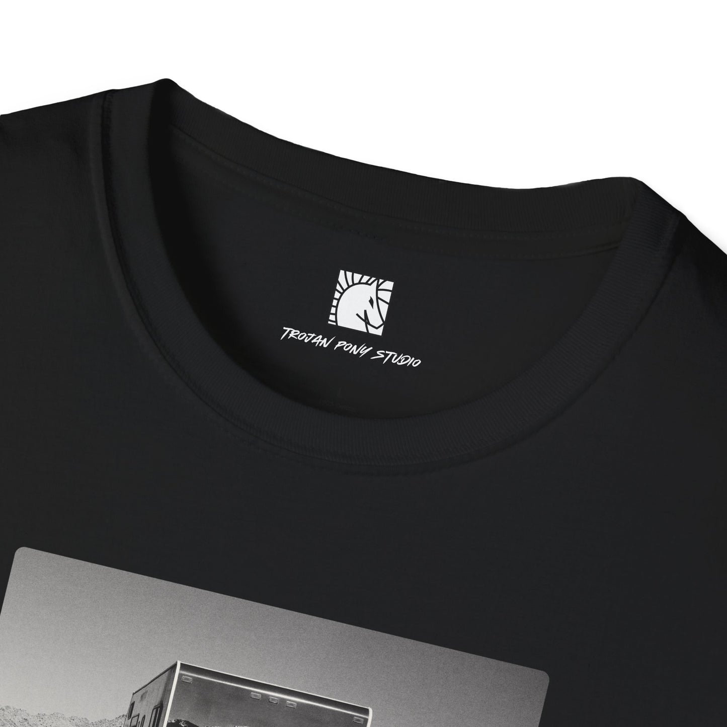 404 Not Found Orange Block Stamp T Shirt