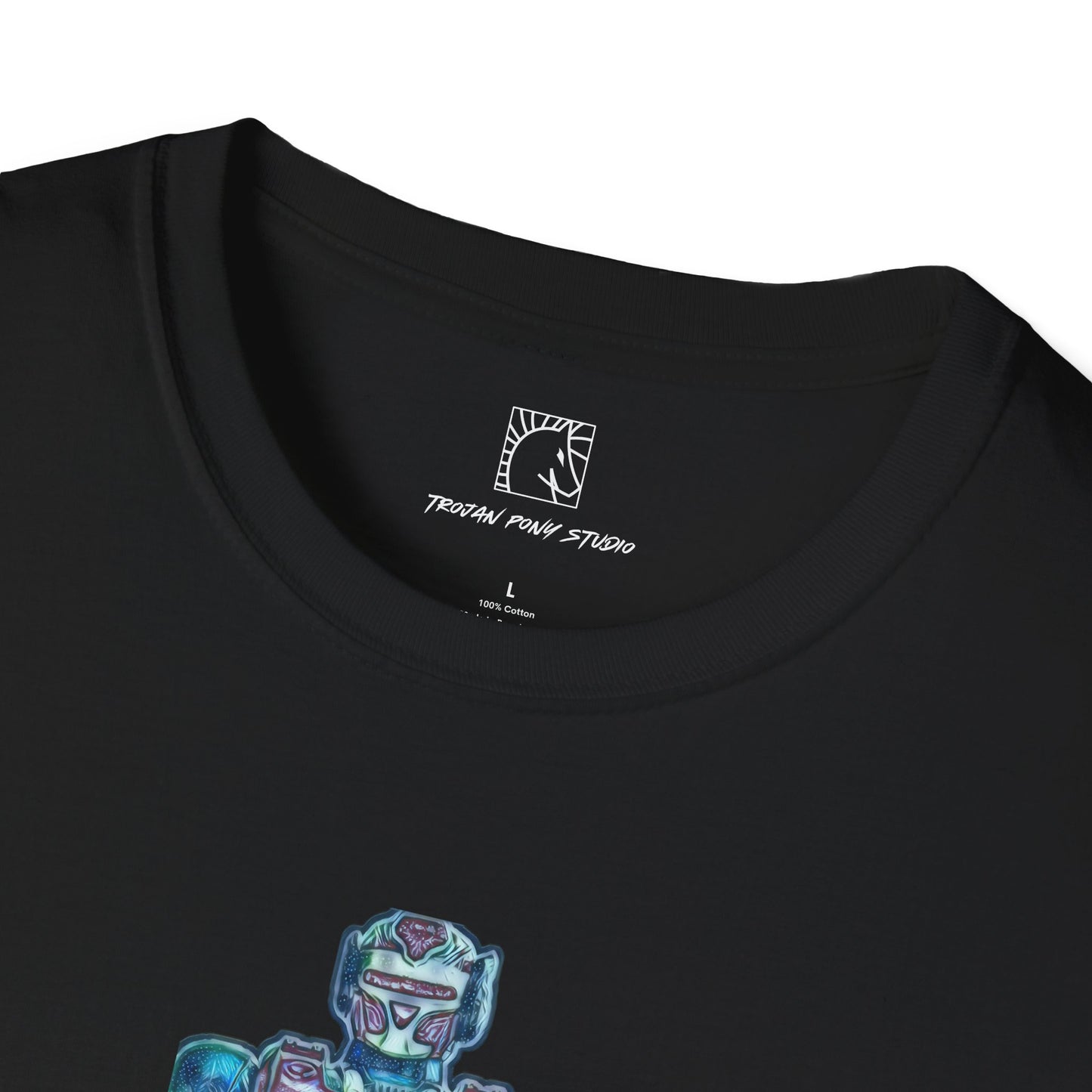 The Robots Are Coming Turquoise T-Shirt