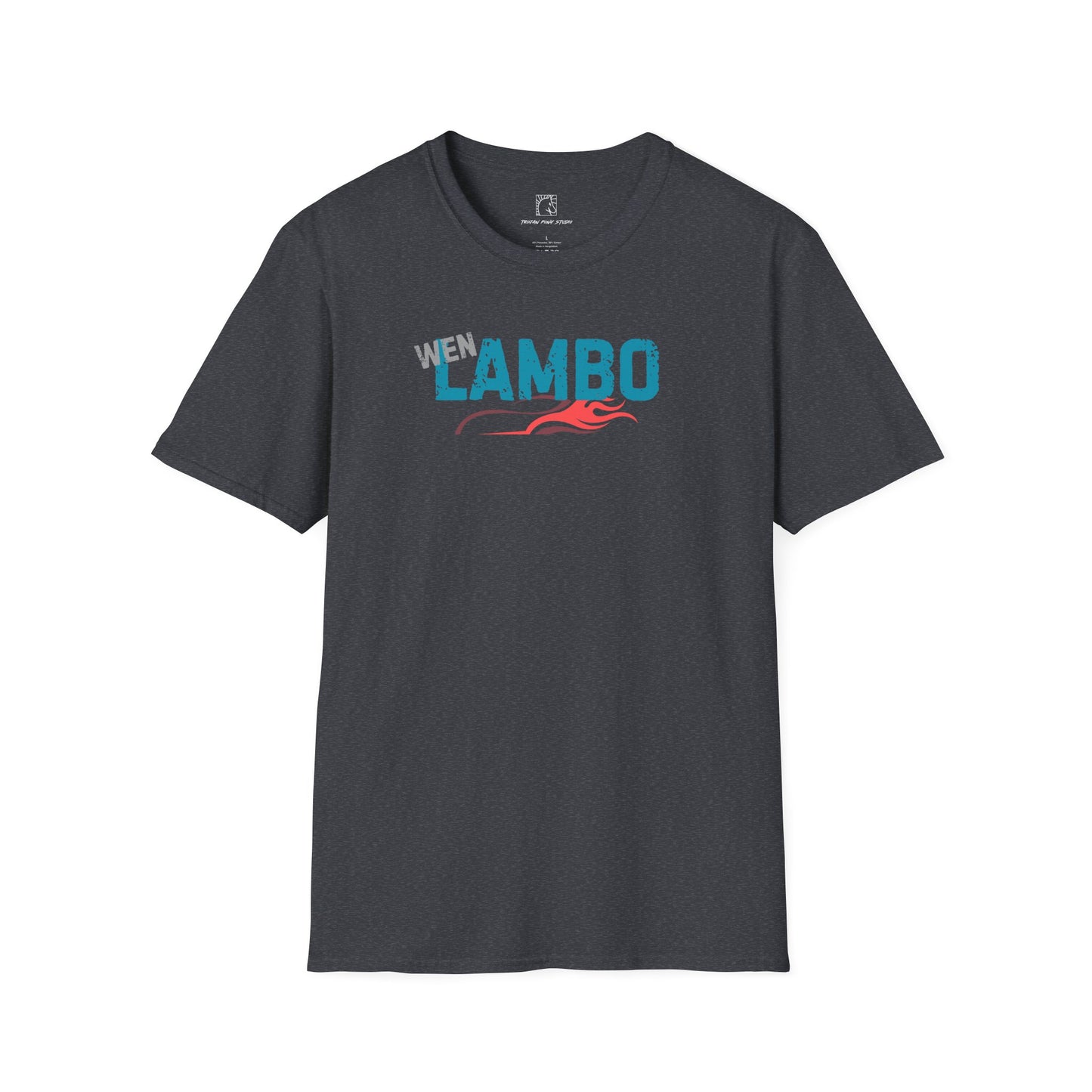 Wen Lambo Flame Design T Shirt