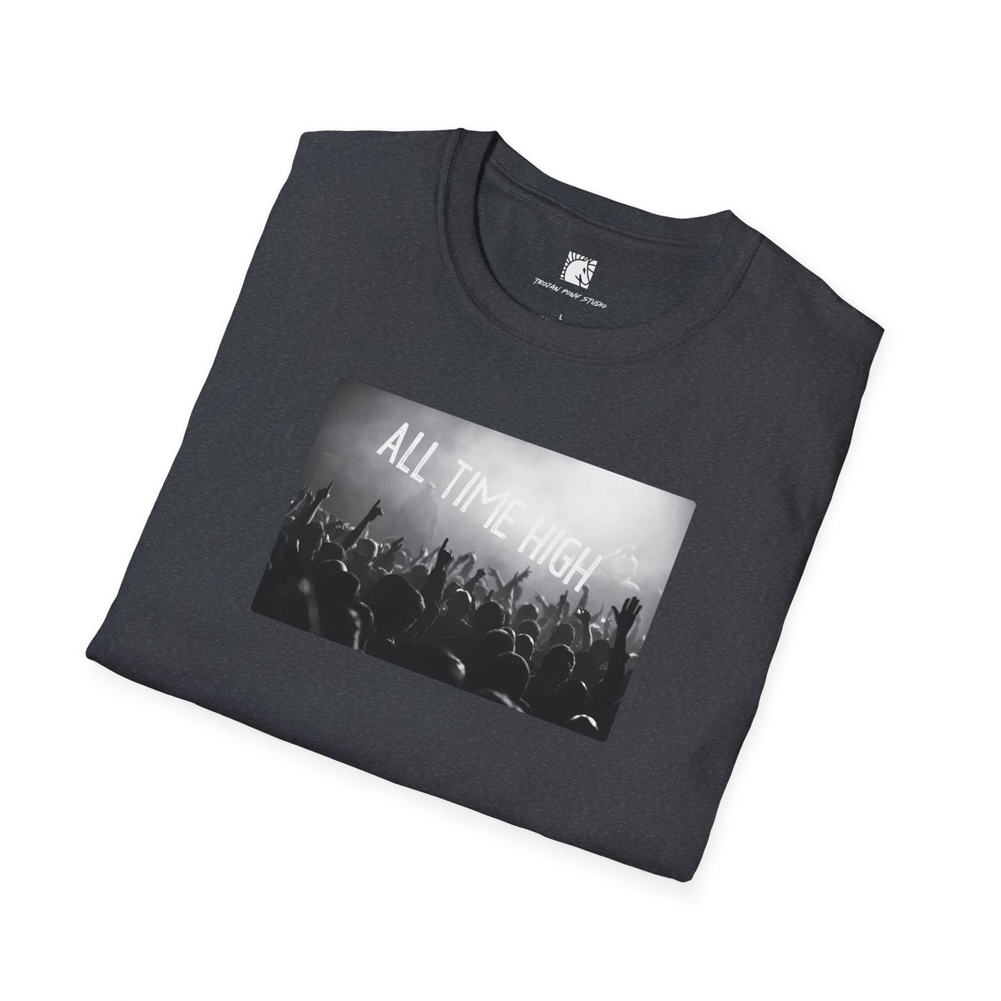 All Time High Block Stamp T Shirt