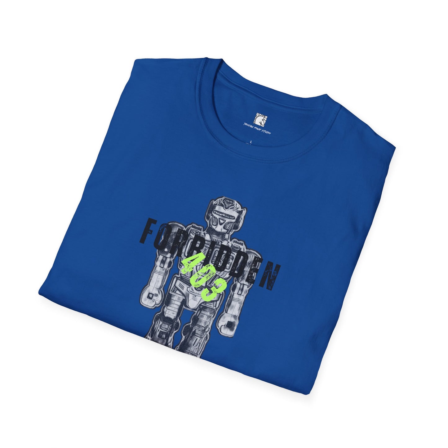 403 Forbidden Robot Block T Shirt