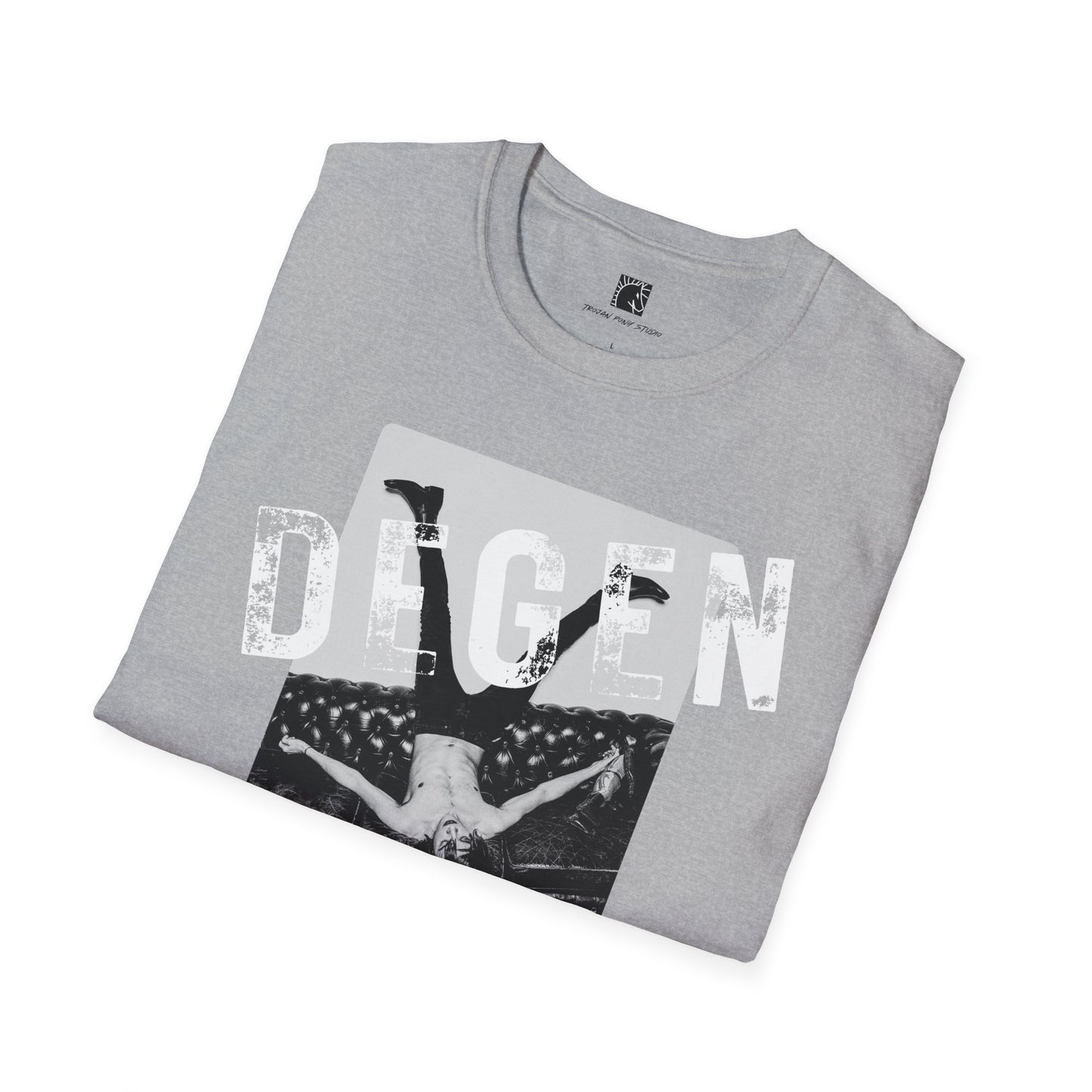 DEGEN Block Stamp T Shirt