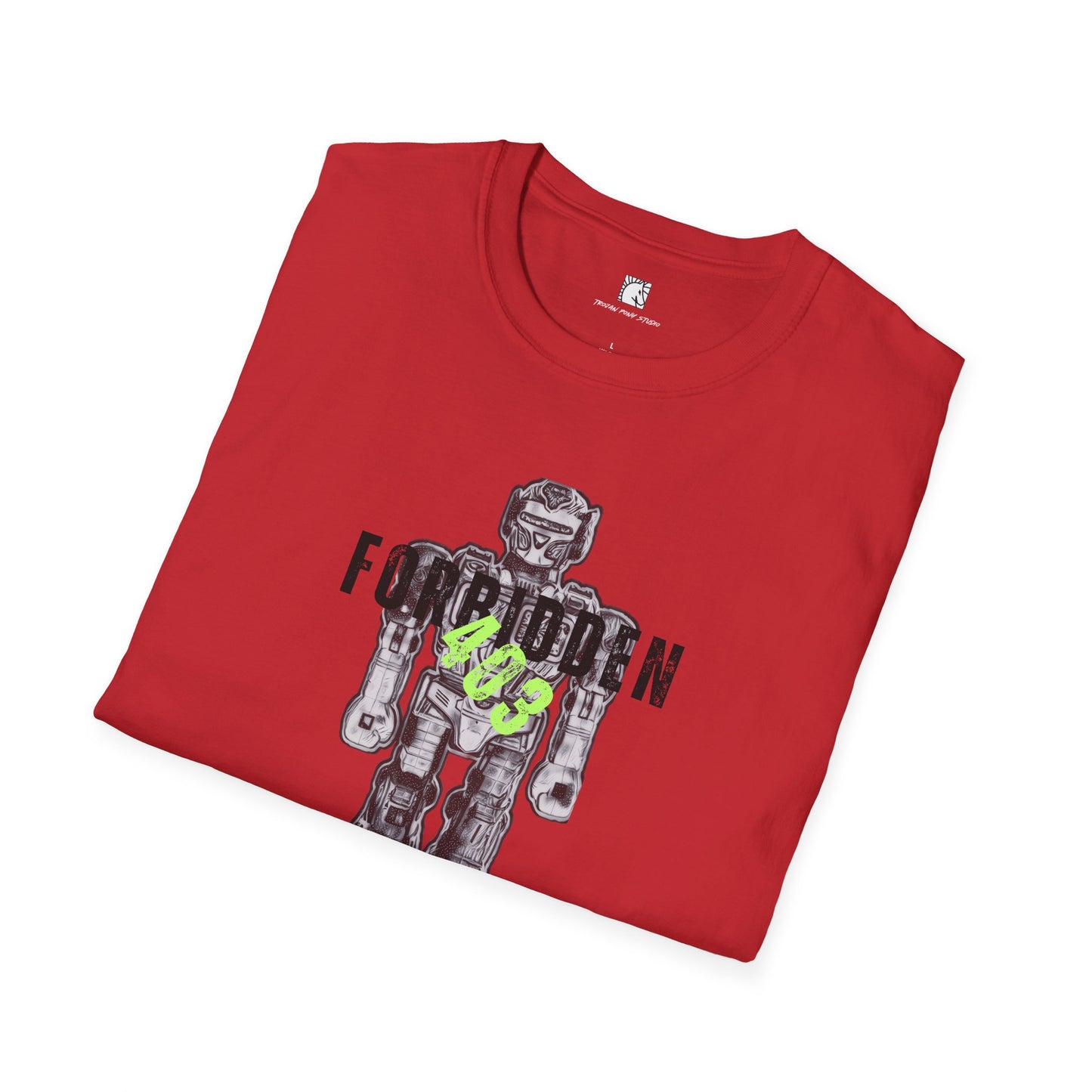 403 Forbidden Robot Block T Shirt