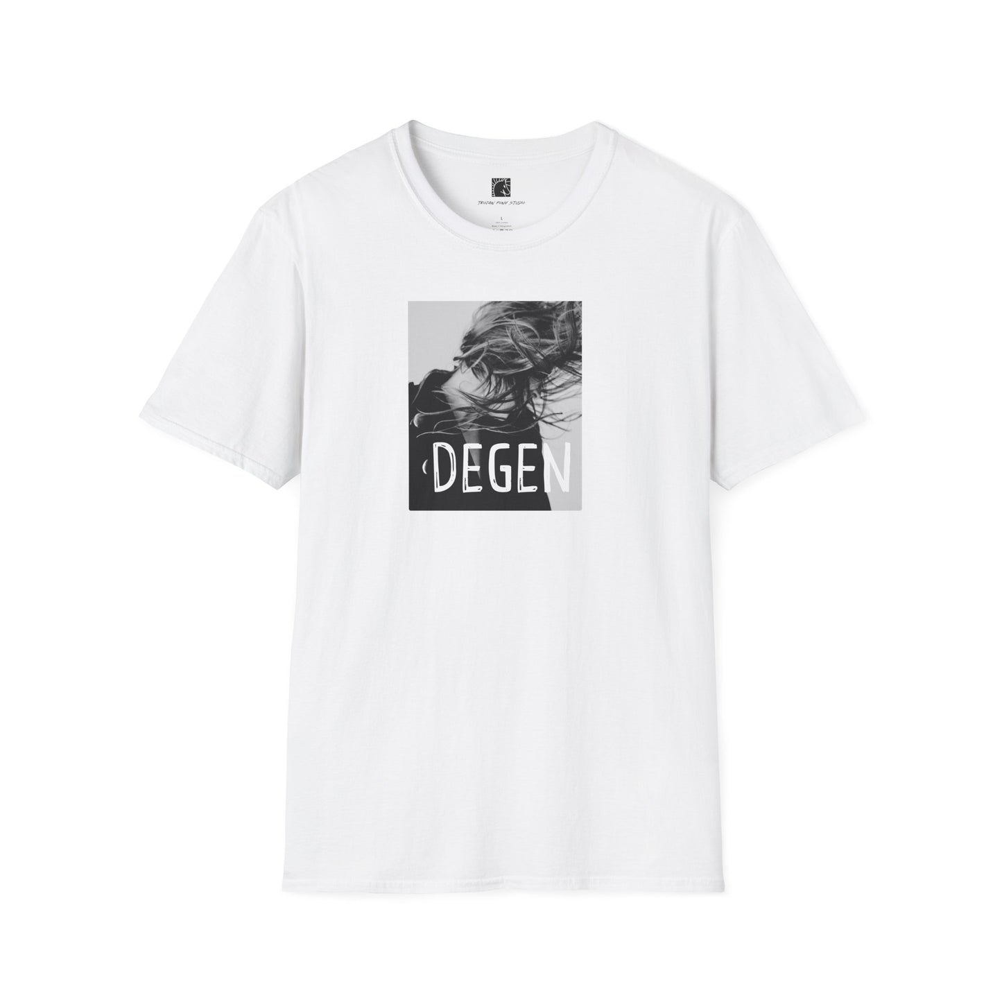 Degen White Block T Shirt
