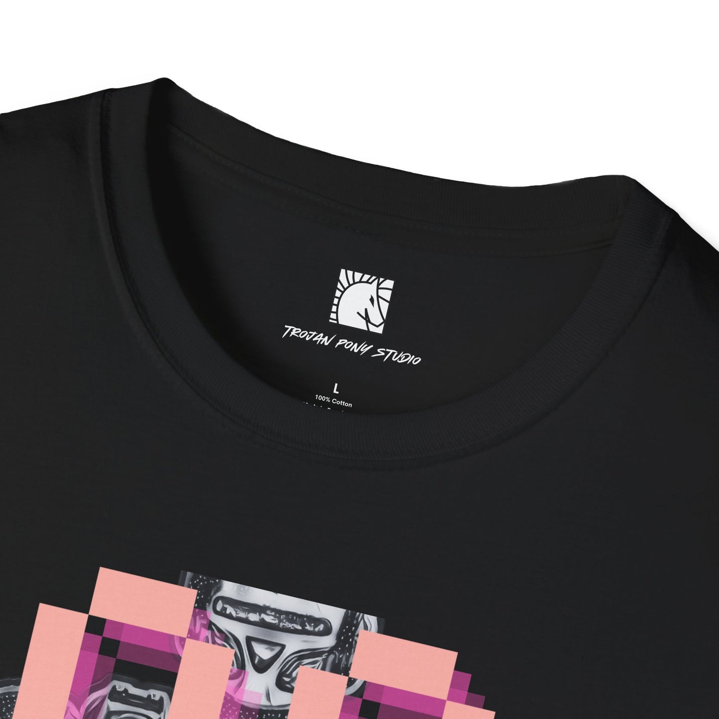 Soft Pink OG Robot T Shirt