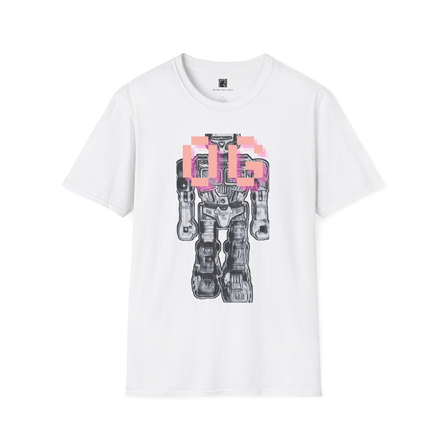 Soft Pink OG Robot T Shirt