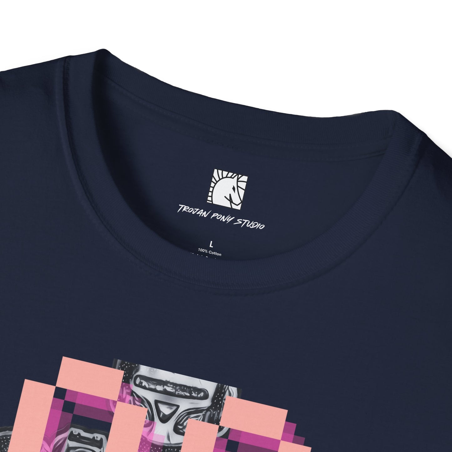Soft Pink OG Robot T Shirt