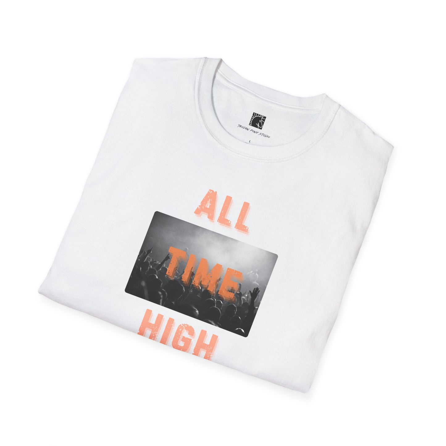 All Time High Linear Block Stack T Shirt