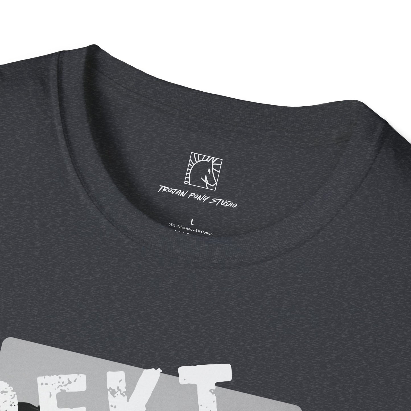 REKT White Bold Block Stamp T Shirt