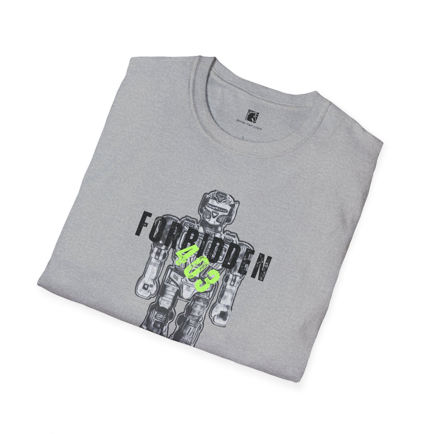 403 Forbidden Robot Block T Shirt