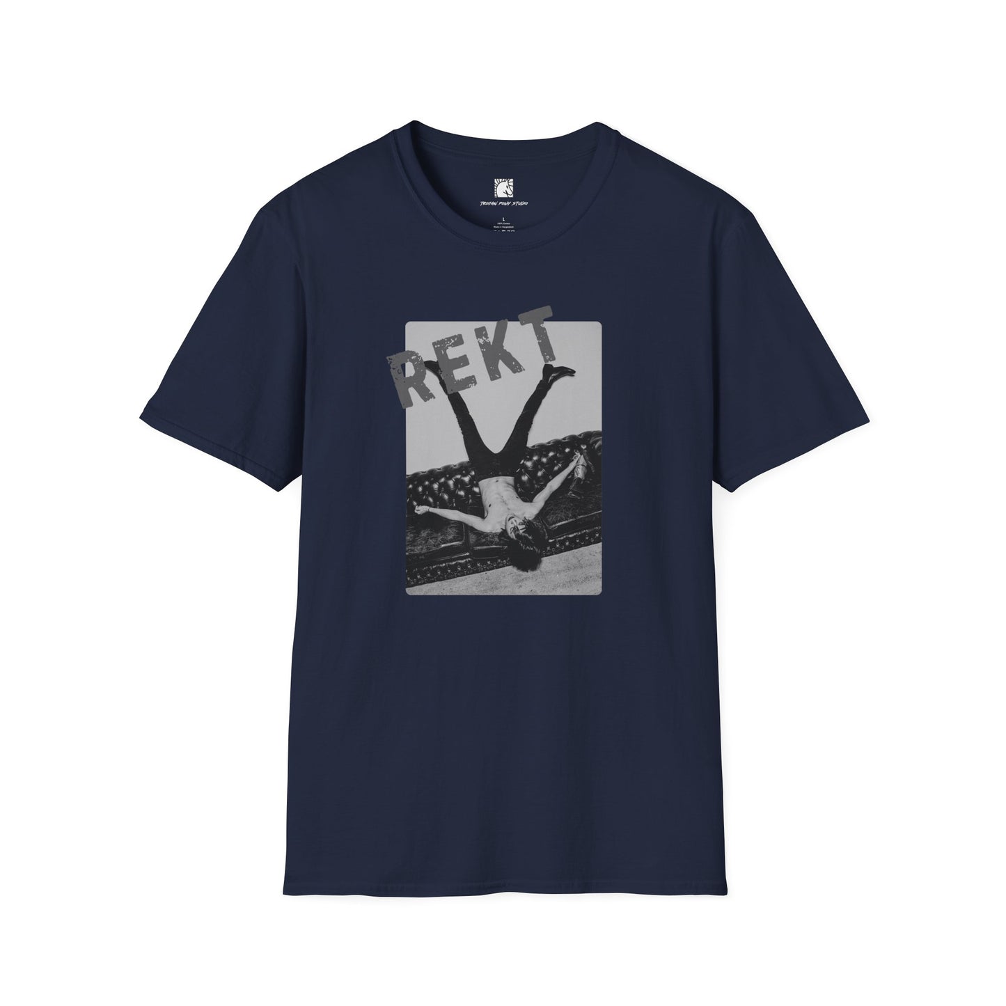 REKT Block Graphic T Shirt