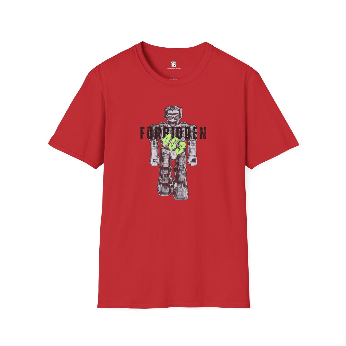 403 Forbidden Robot Block T Shirt