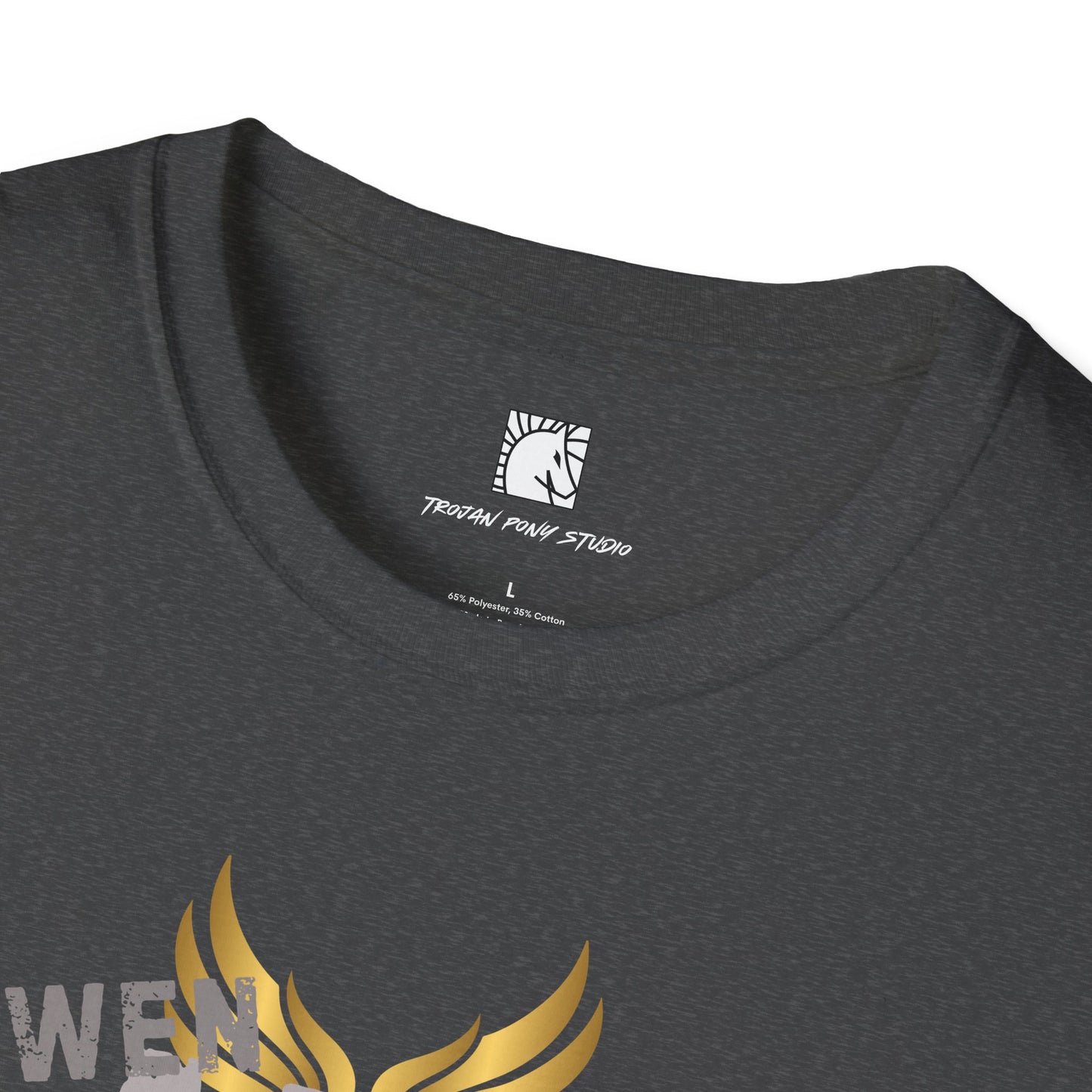 Wen Lambo Silver Block Golden Pheonix T Shirt
