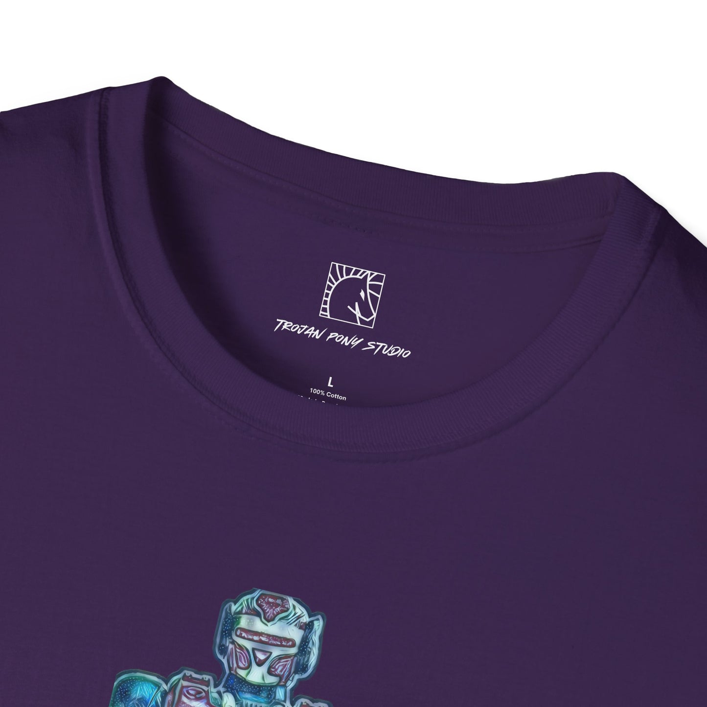 The Robots Are Coming Turquoise T-Shirt