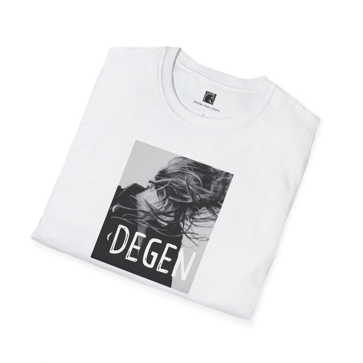 Degen White Block T Shirt