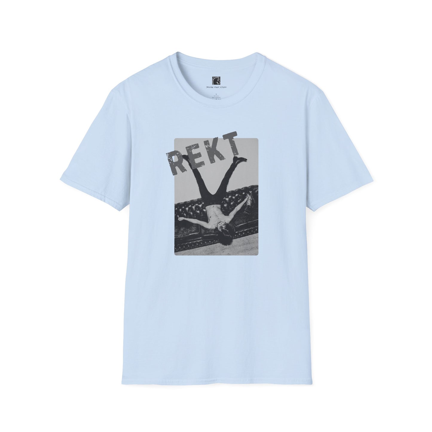 REKT Block Graphic T Shirt