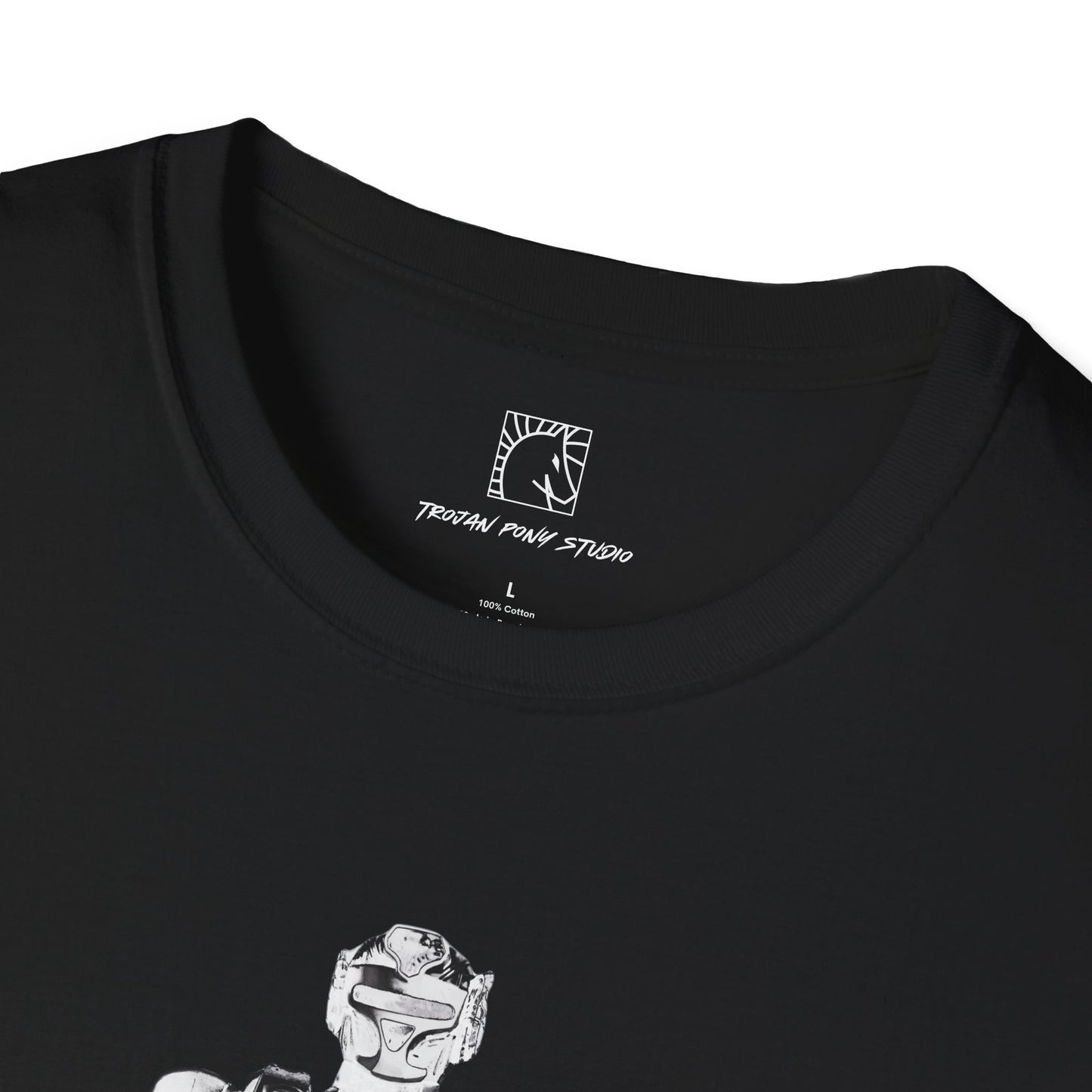 The Robots Are Coming - Design 1 B/W - T Shirt