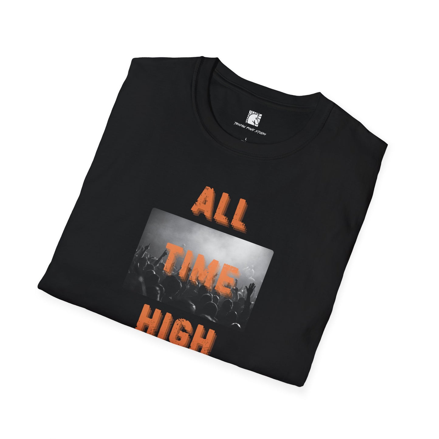 All Time High Linear Block Stack T Shirt