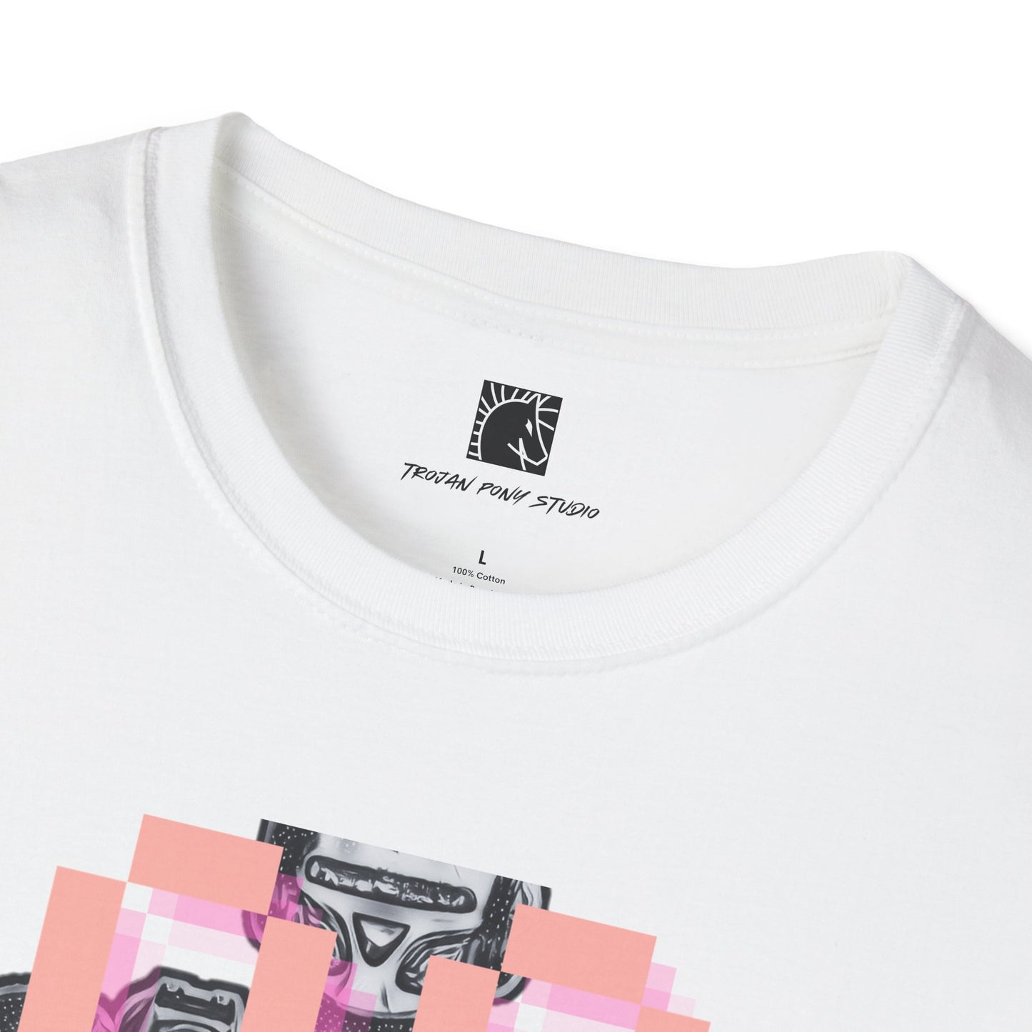Soft Pink OG Robot T Shirt