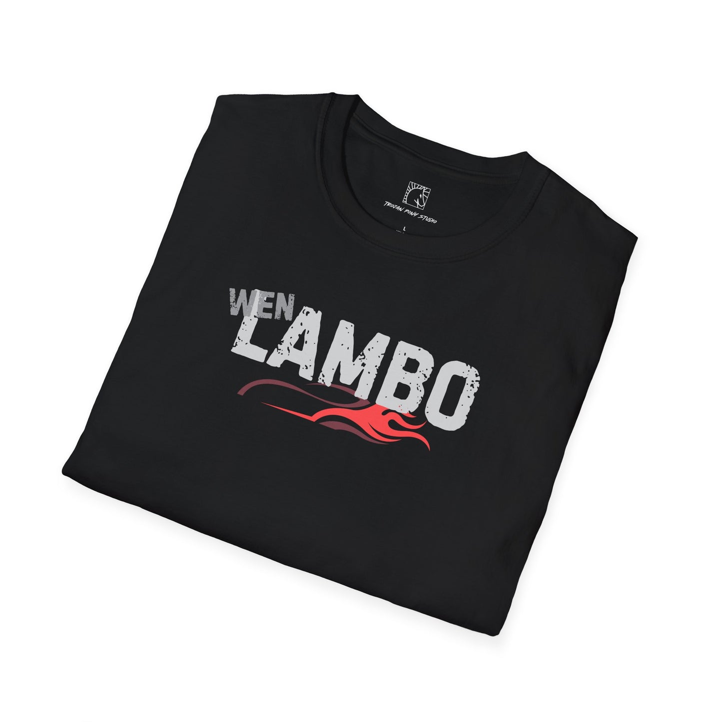 Wen Lambo Flame Design T Shirt