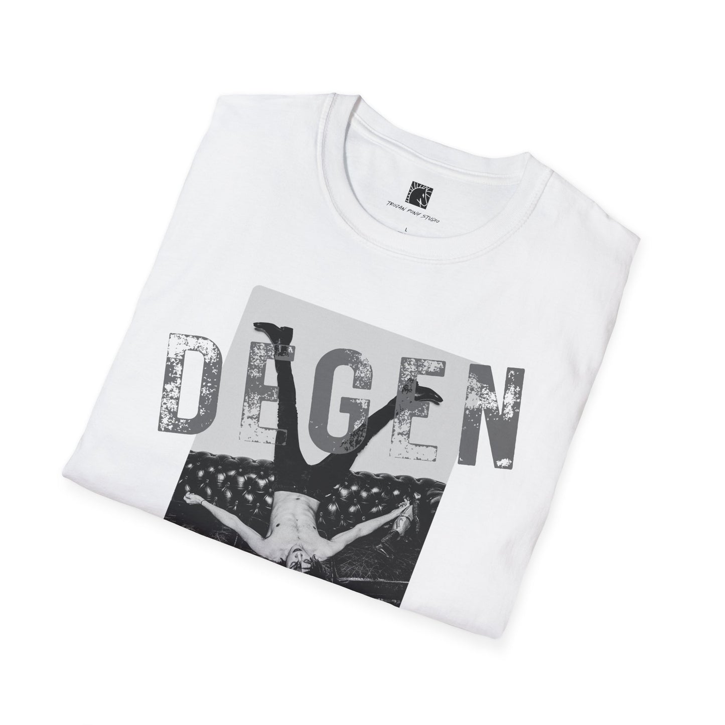DEGEN Block Stamp T Shirt