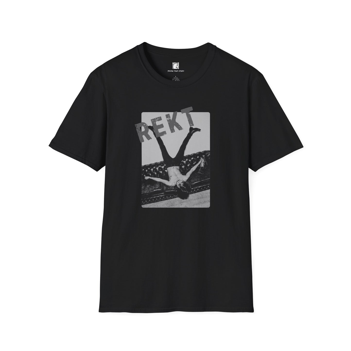 REKT Block Graphic T Shirt