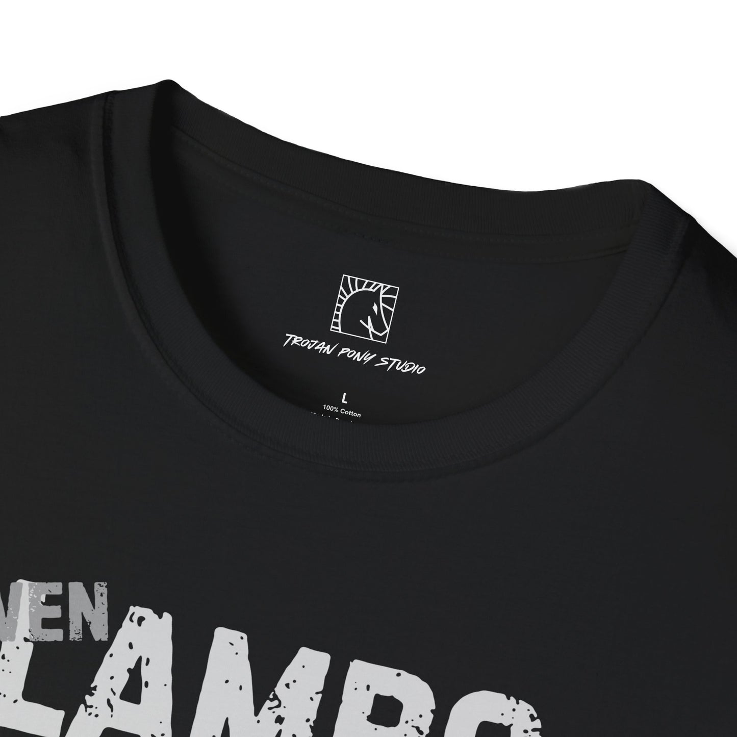 Wen Lambo Flame Design T Shirt