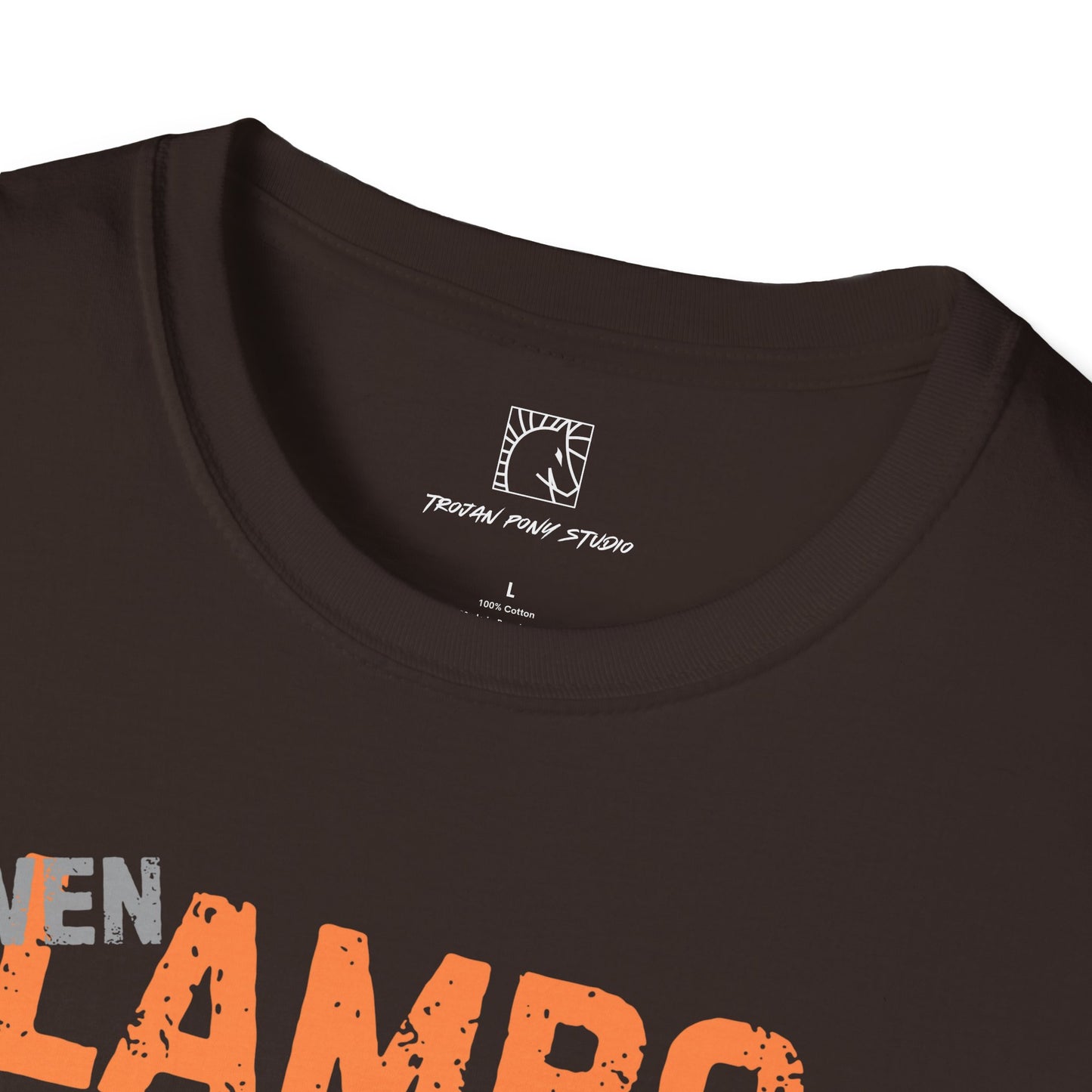 Wen Lambo Flame Design T Shirt