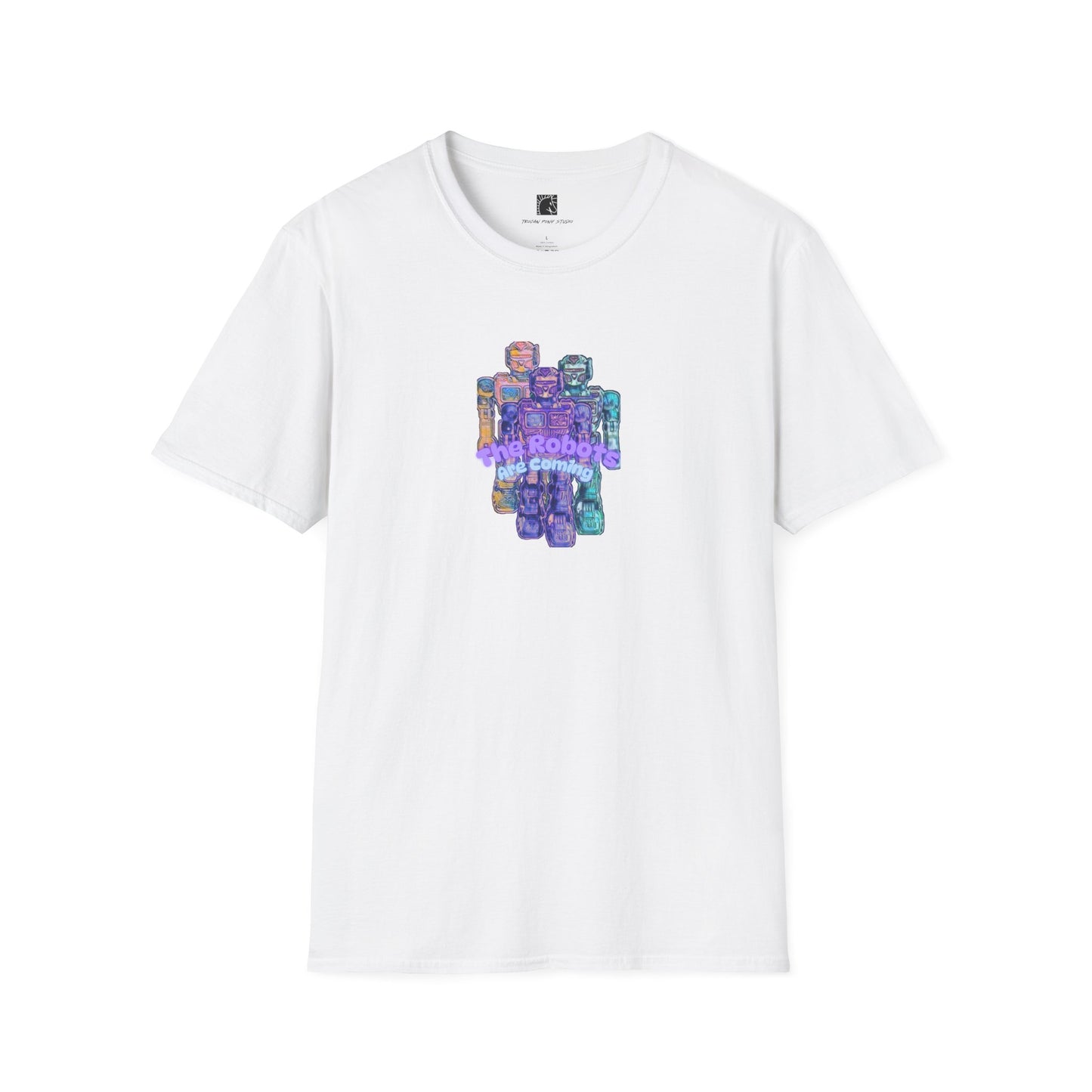 The Robots Are Coming Multi-Color T-Shirt