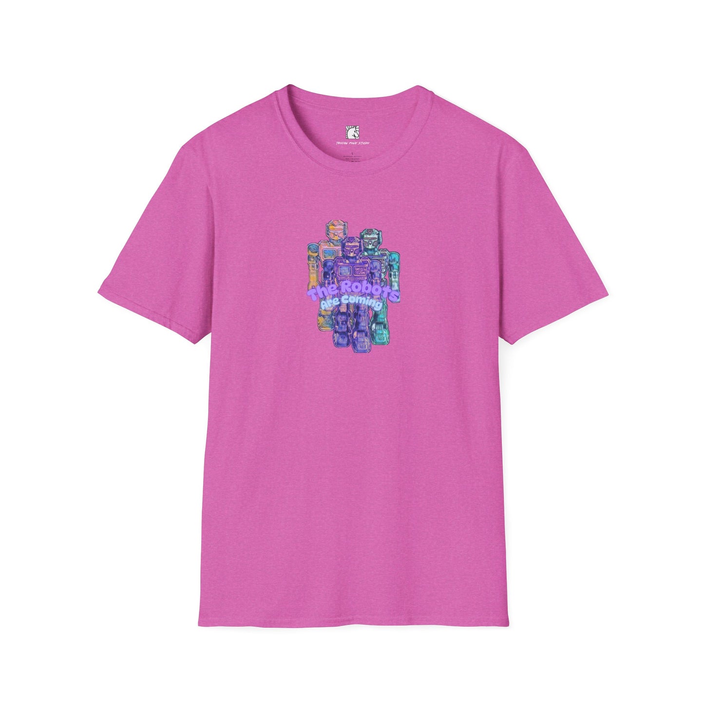 The Robots Are Coming Multi-Color T-Shirt