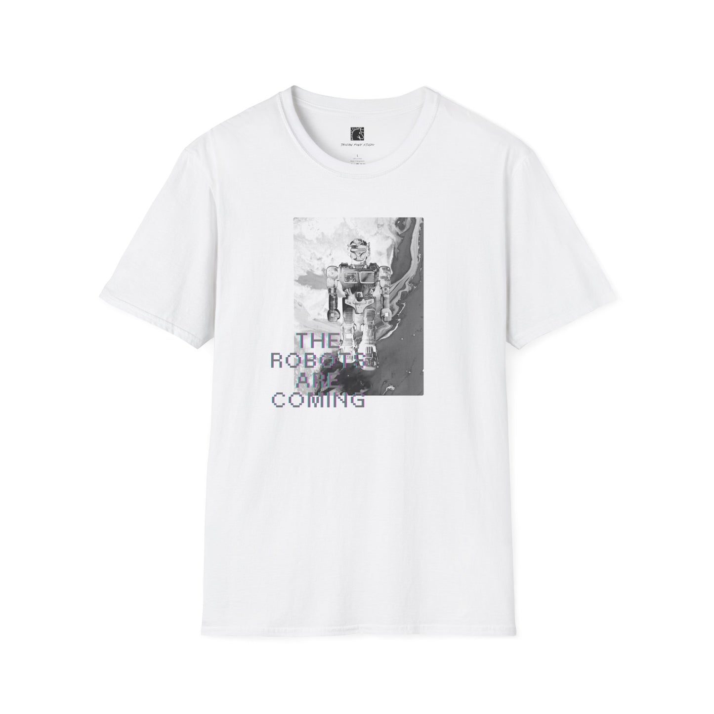 The Robots Are Coming Digi T Shirt