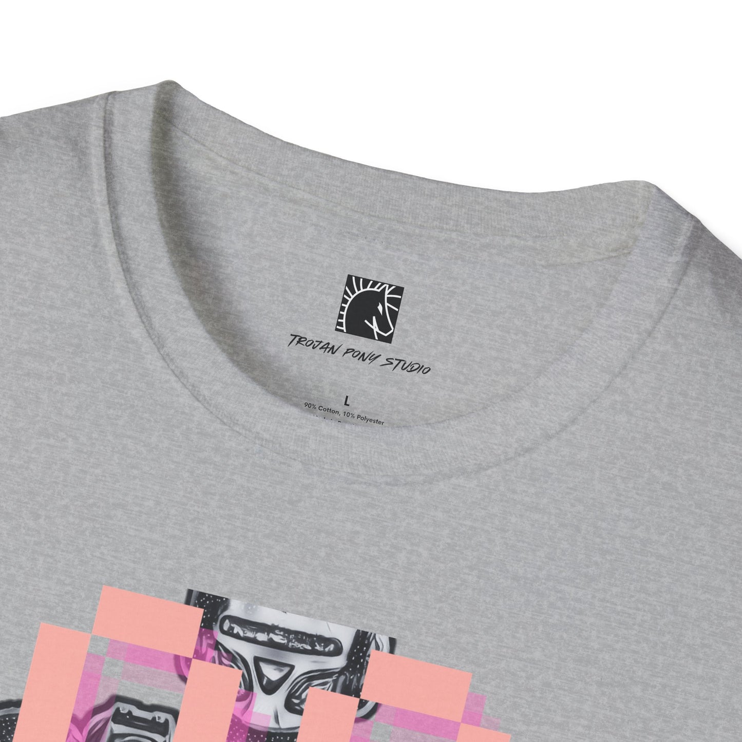 Soft Pink OG Robot T Shirt