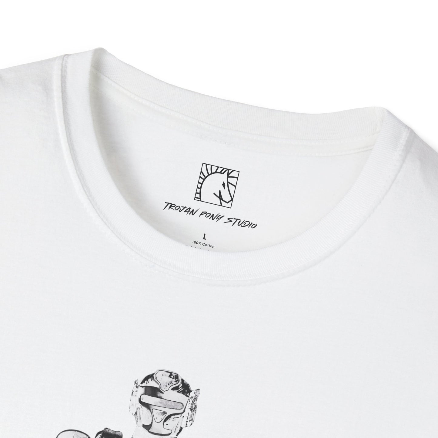 The Robots Are Coming - Design 1 B/W - T Shirt
