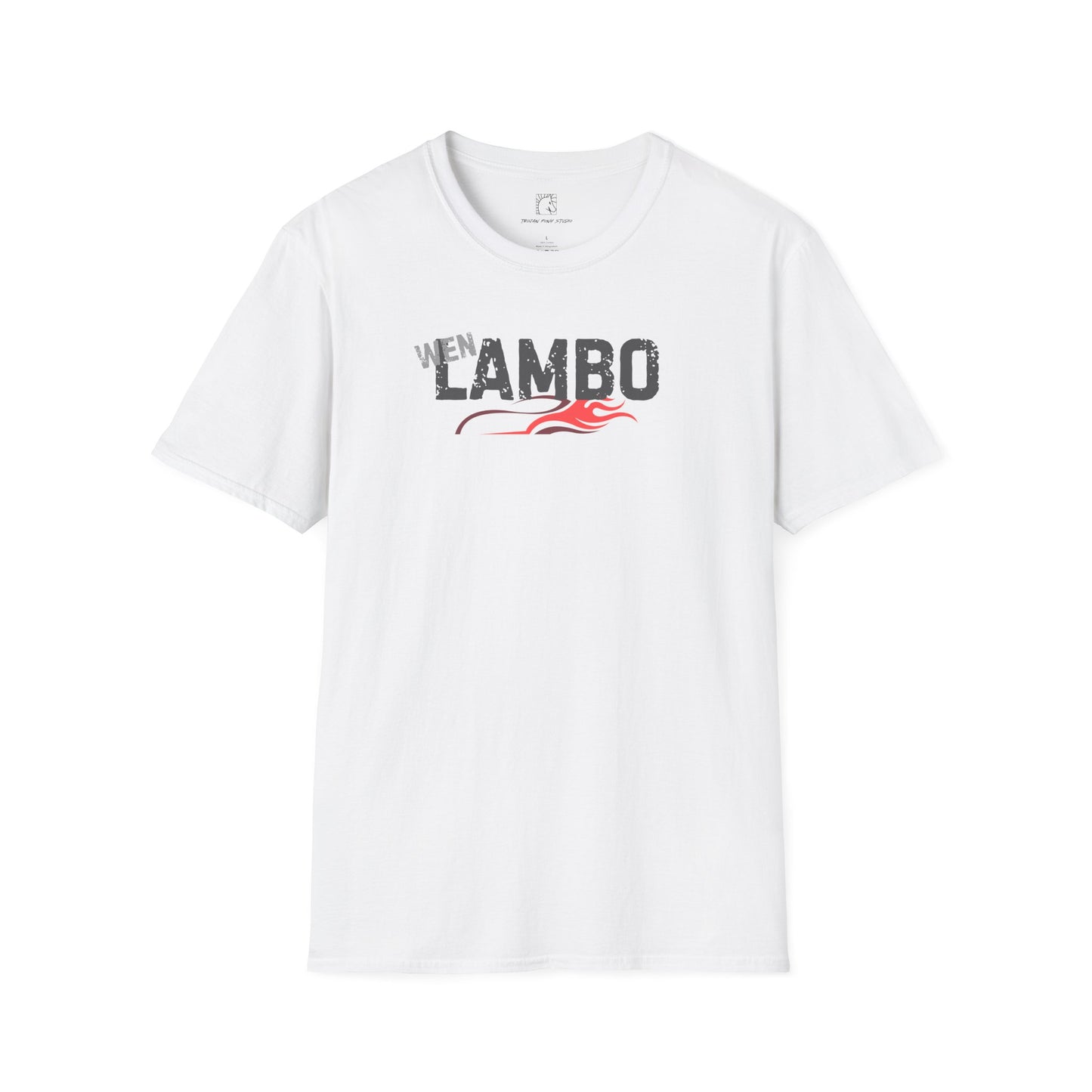 Wen Lambo Flame Design T Shirt