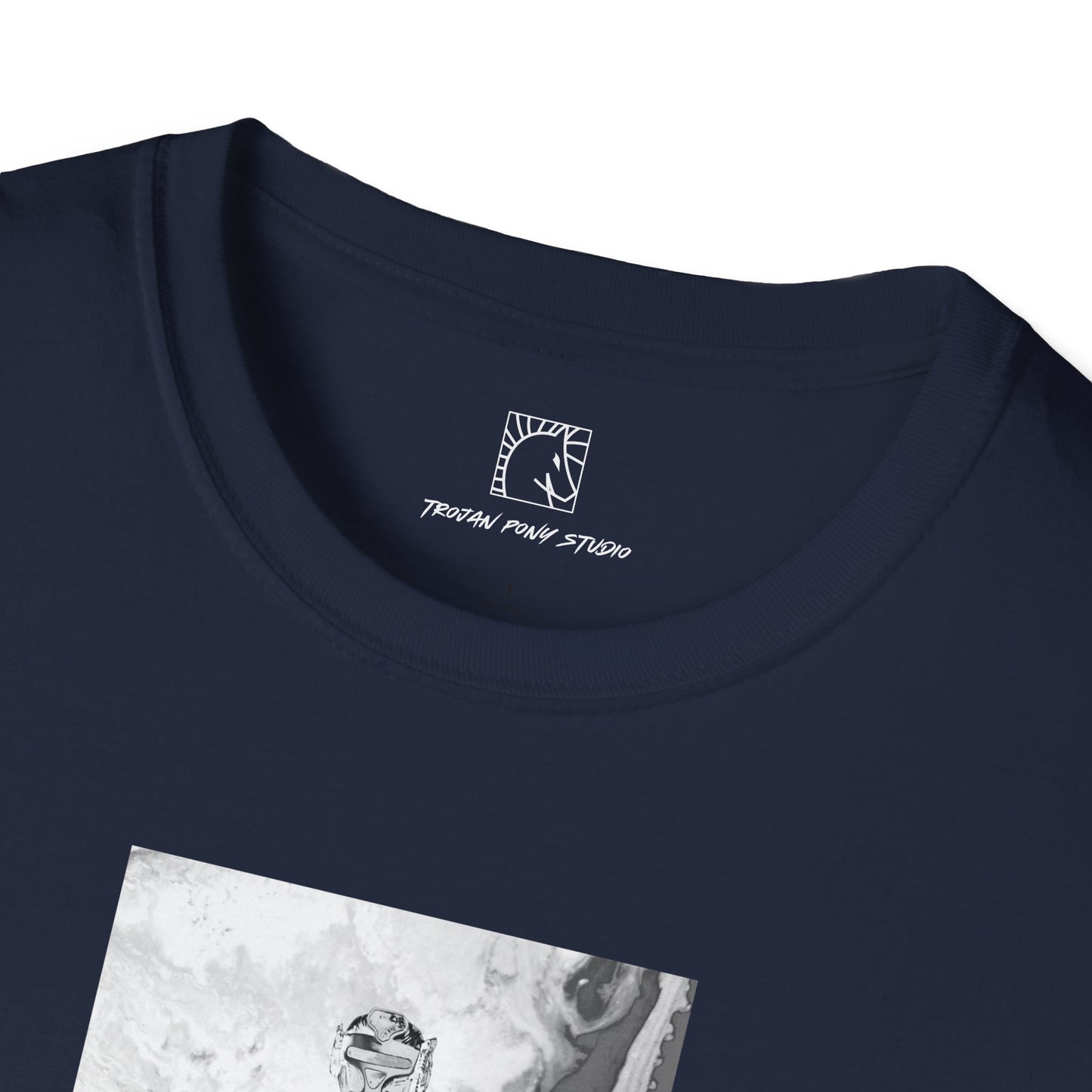 The Robots Are Coming White Block T Shirt