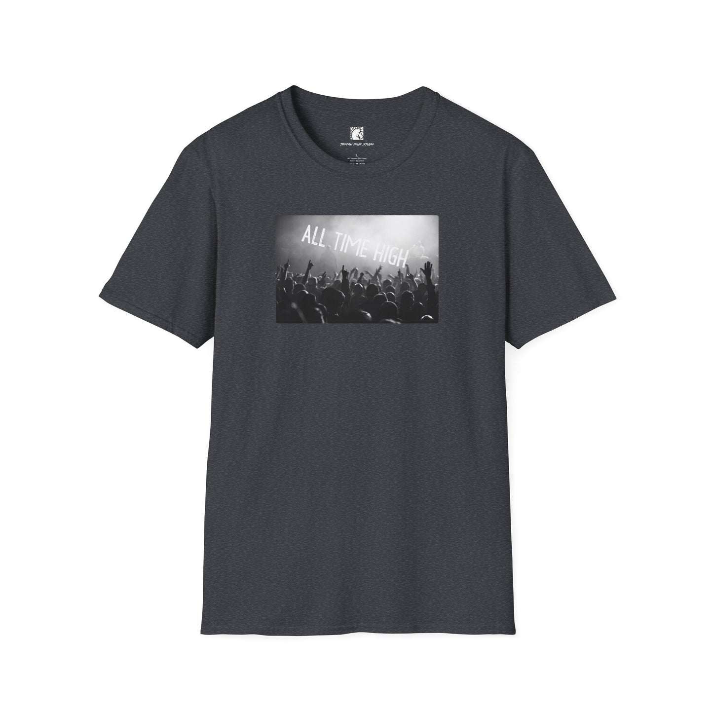 All Time High Block Stamp T Shirt