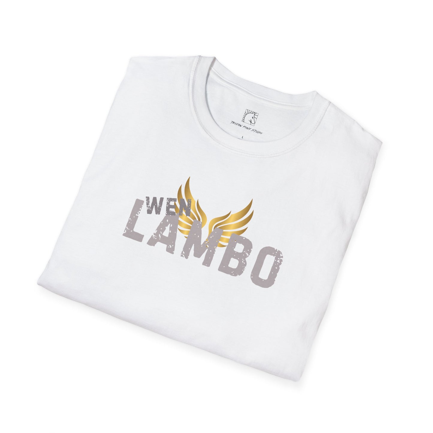 Wen Lambo Silver Block Golden Pheonix T Shirt