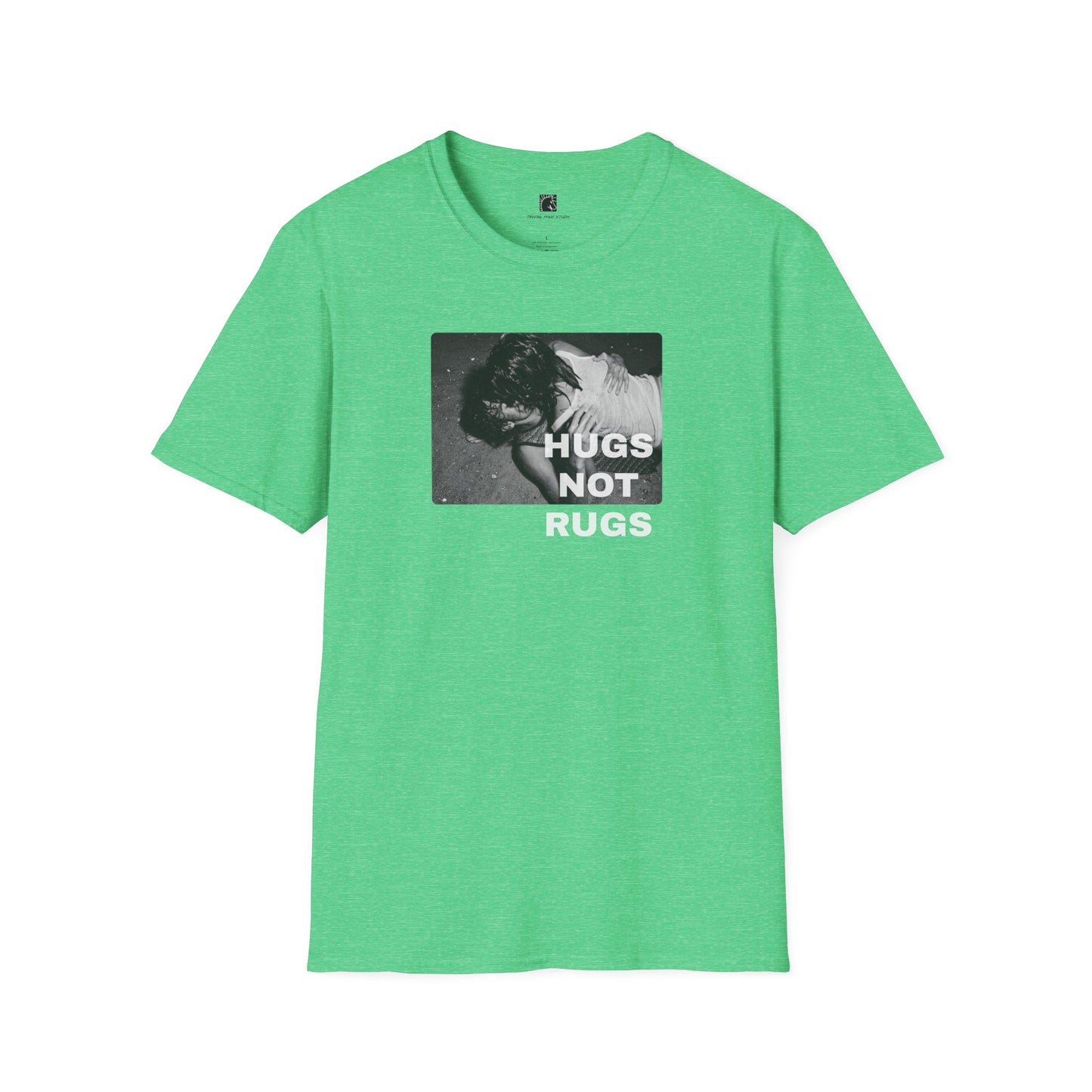 Hugs Not Rugs Beach Couple T shirt