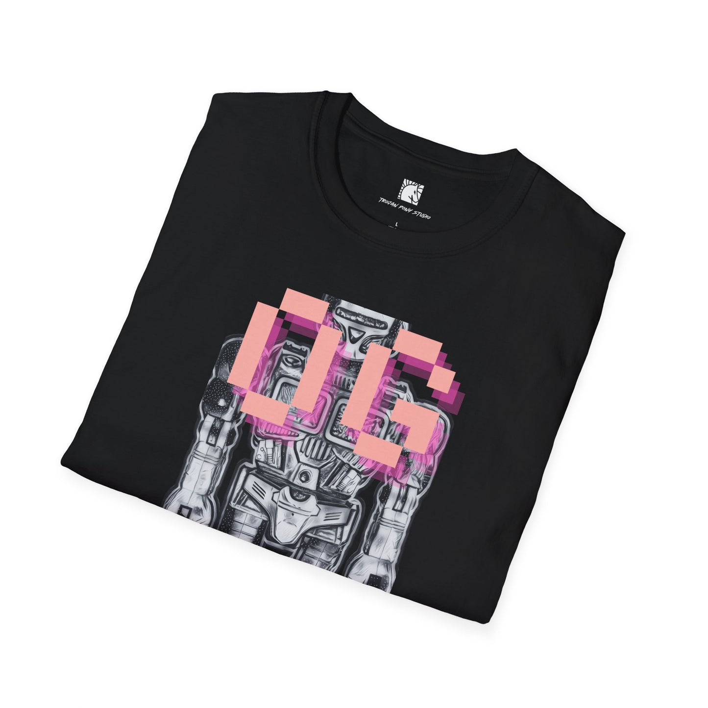 Soft Pink OG Robot T Shirt