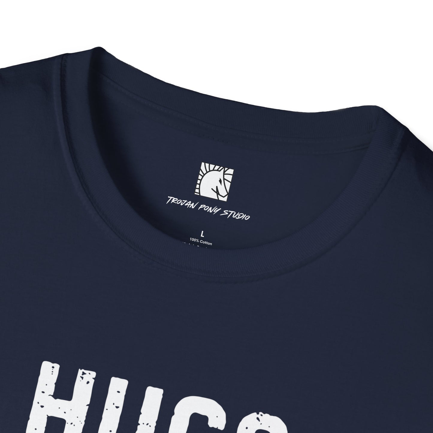 Hugs Not Rugs Block Stack T Shirt