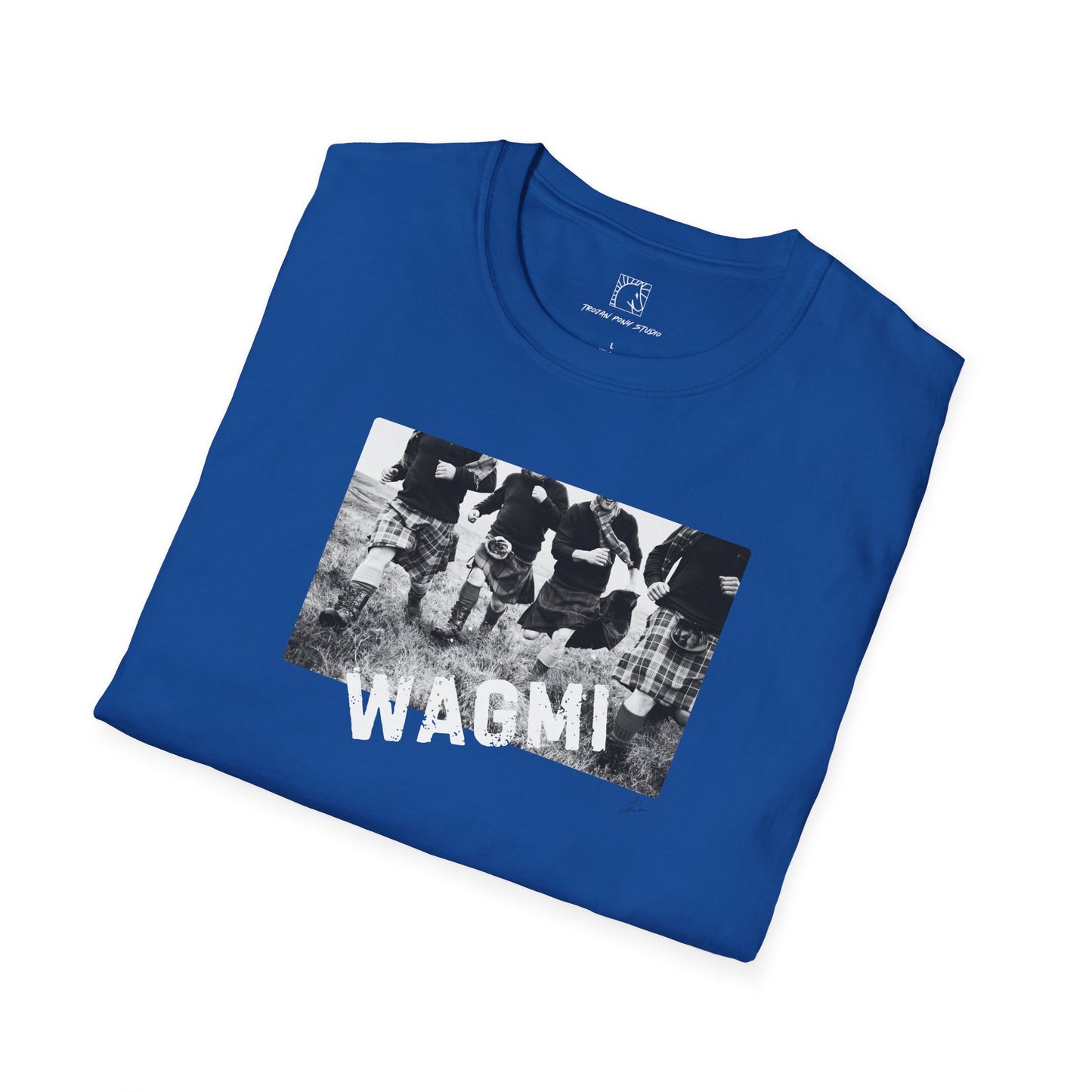 WAGMI Scots White T-Shirt
