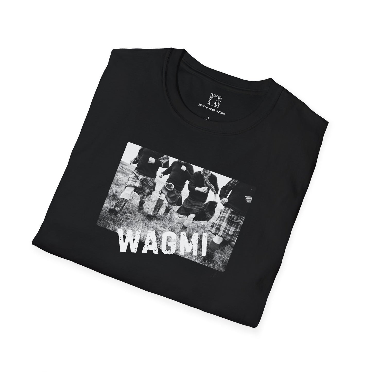 WAGMI Scots White T-Shirt