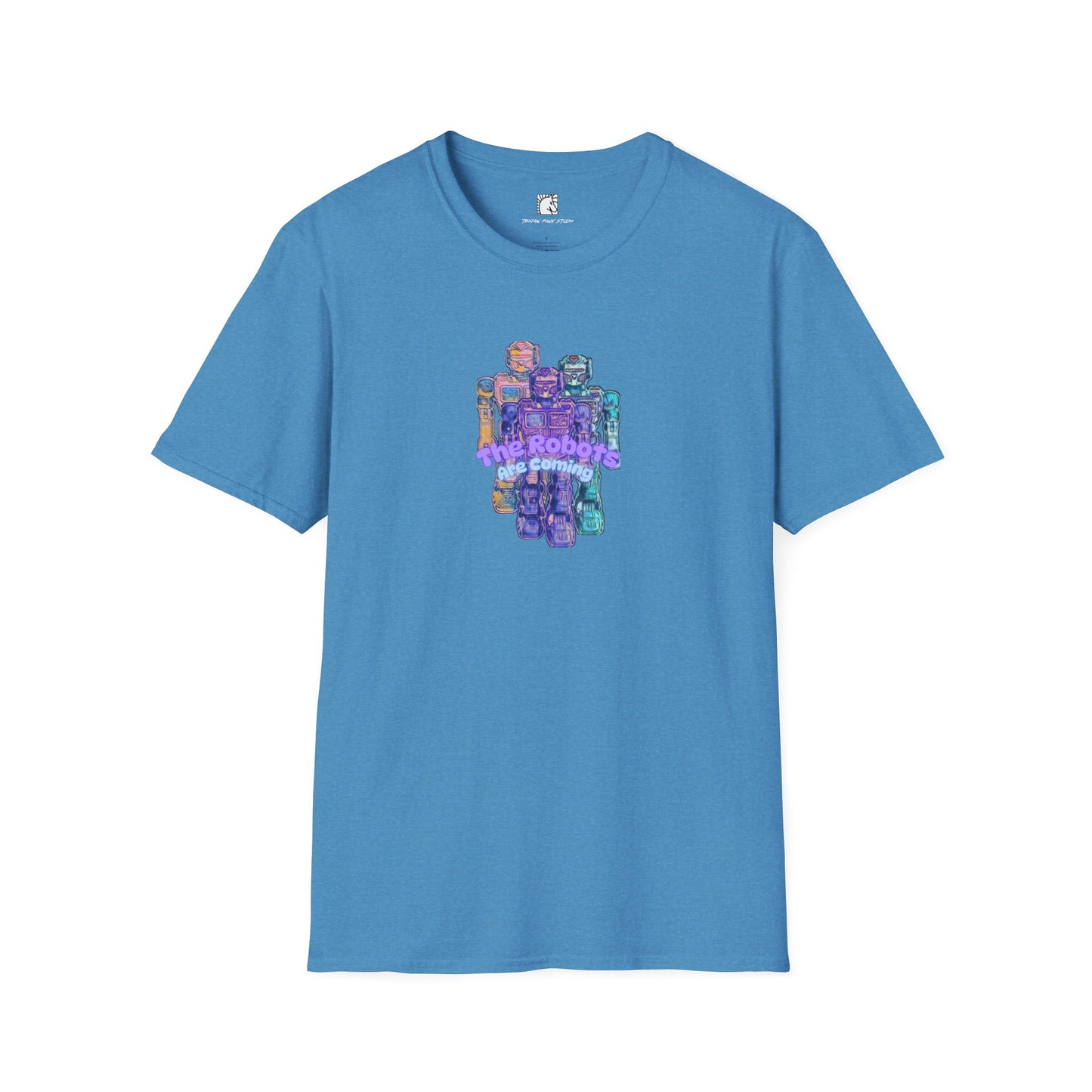 The Robots Are Coming Multi-Color T-Shirt